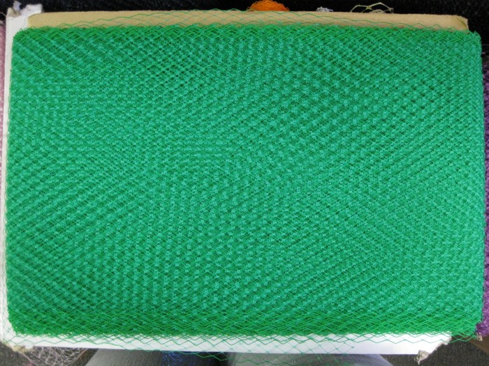 FRENCH NETTING TULLE GREEN