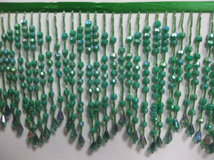 GLASS BEADED FRINGE