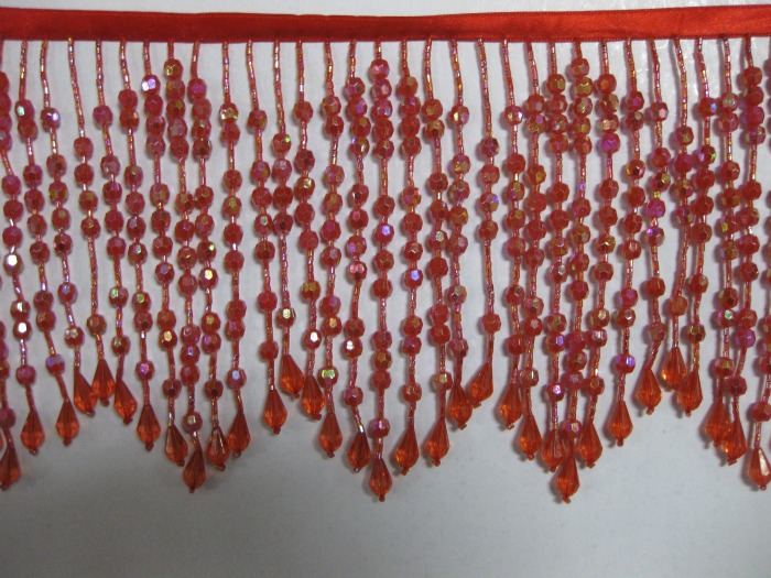 GLASS BEADED FRINGE