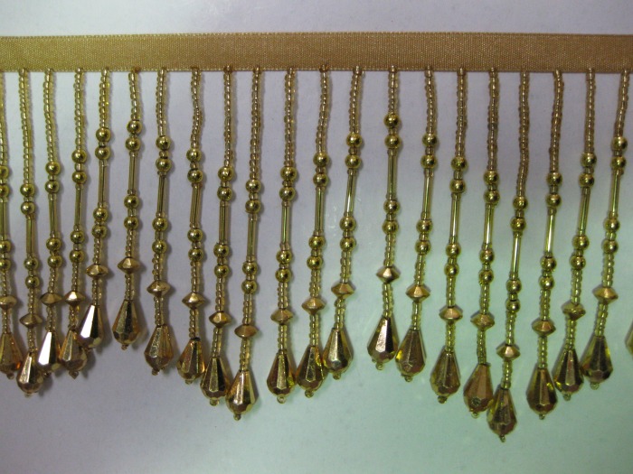 ACRYLIC BEAD4"-GOLD ACRYLIC BEAD4"-GOLD