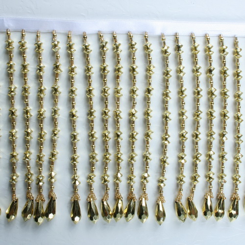 ACRYLIC BEAD5.5"-GOLD ACRYLIC BEAD5.5"-GOLD