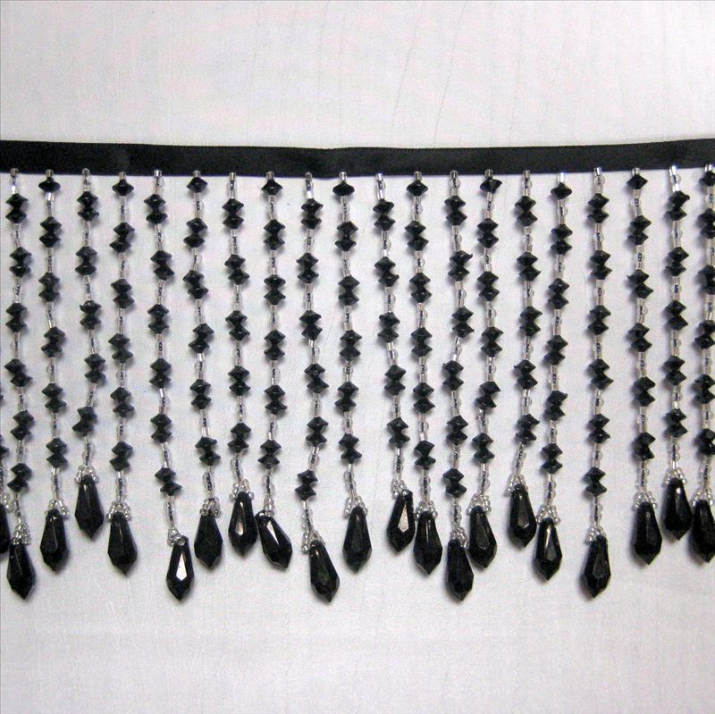 GLASS BEADED FRINGE