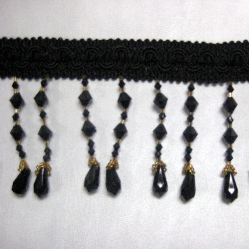 GLASS BEADED FRINGE