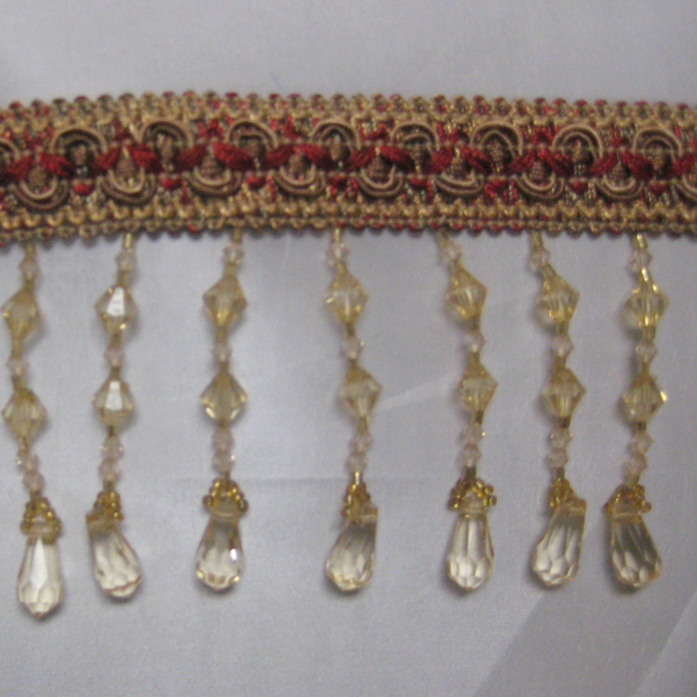 GLASS BEADED FRINGE