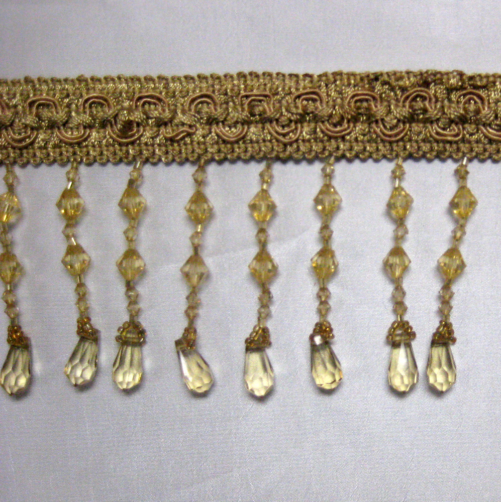 GLASS BEADED FRINGE
