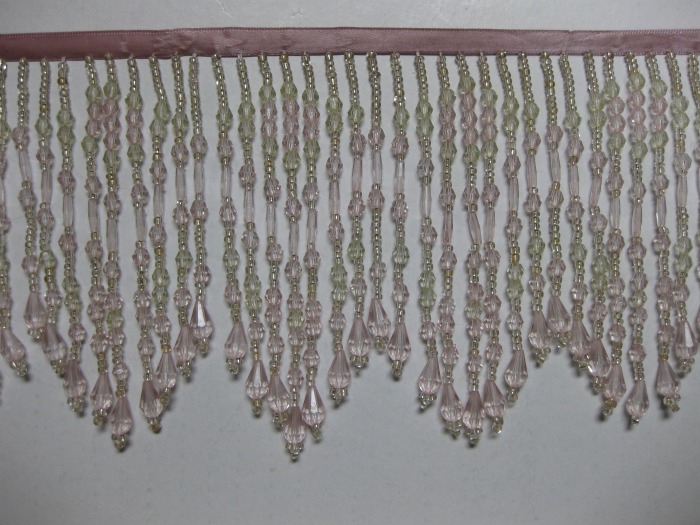 GLASS BEADED FRINGE GLASS BEADED FRINGE