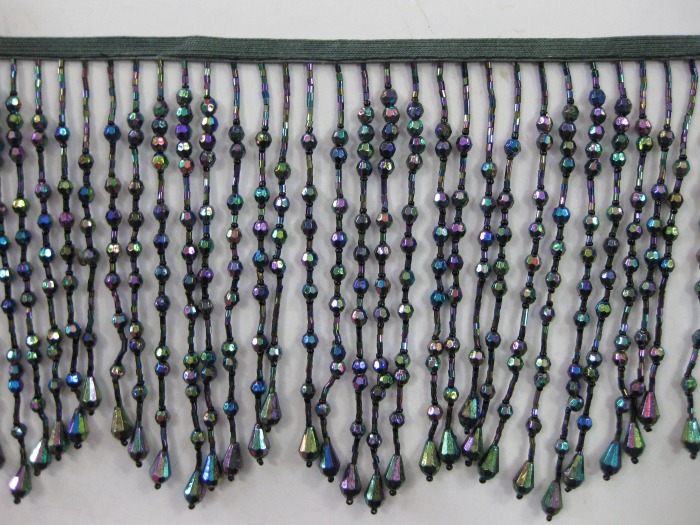 GLASS BEADED FRINGE