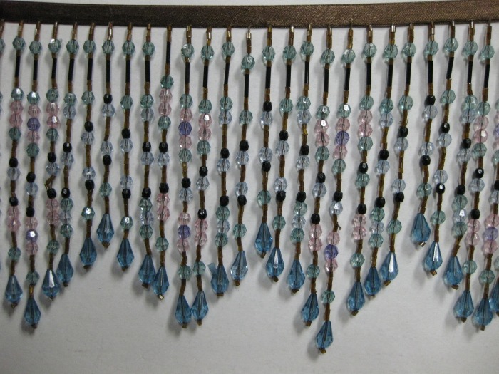 GLASS BEADED FRINGE GLASS BEADED FRINGE