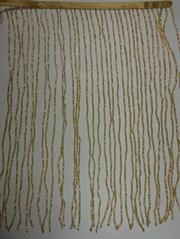 12INCH GLASS BEADED FRINGE 12INCH GLASS BEADED FRINGE