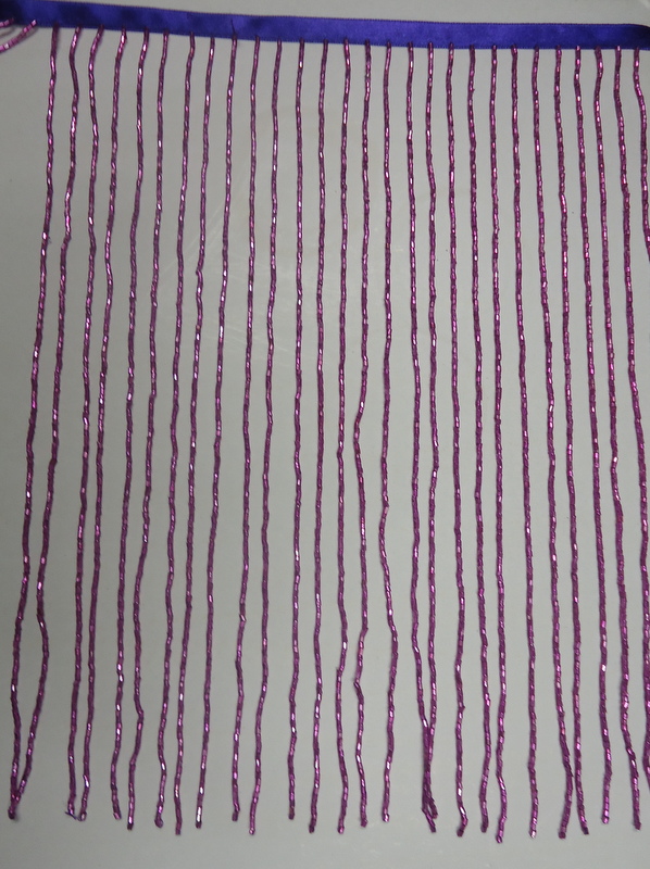 12INCH GLASS BEADED FRINGE