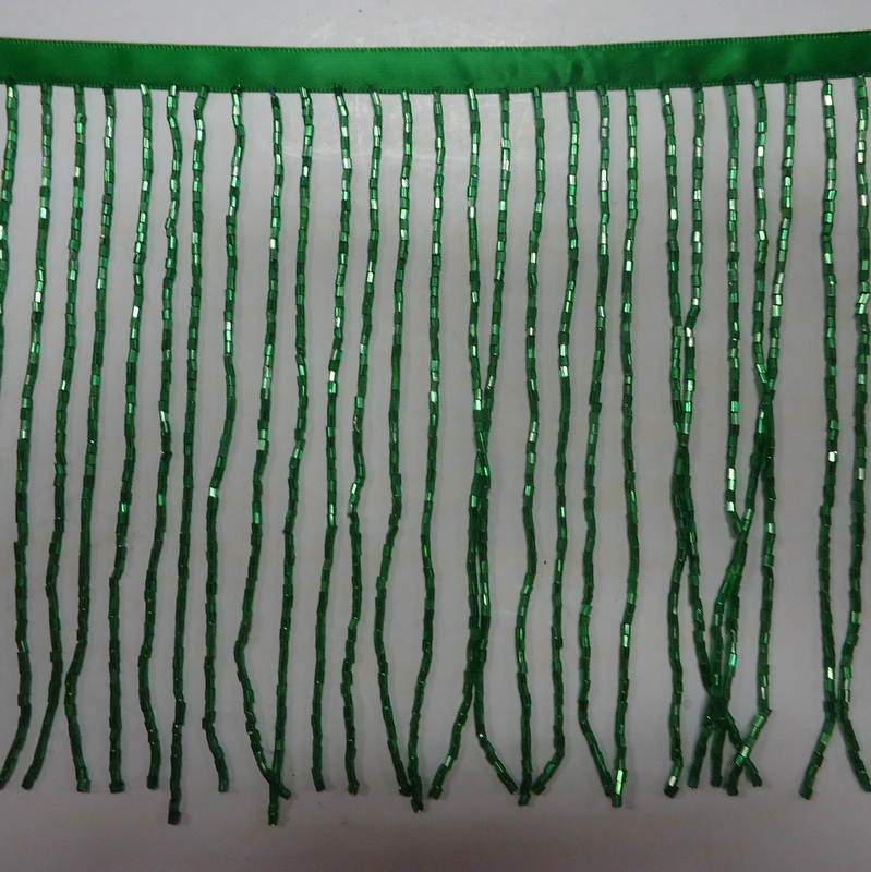 6INCH GLASS BEADED FRINGE