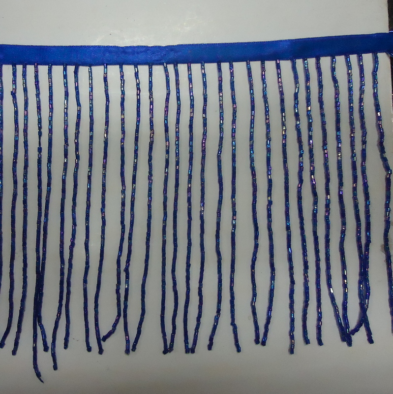 6INCH GLASS BEADED FRINGE