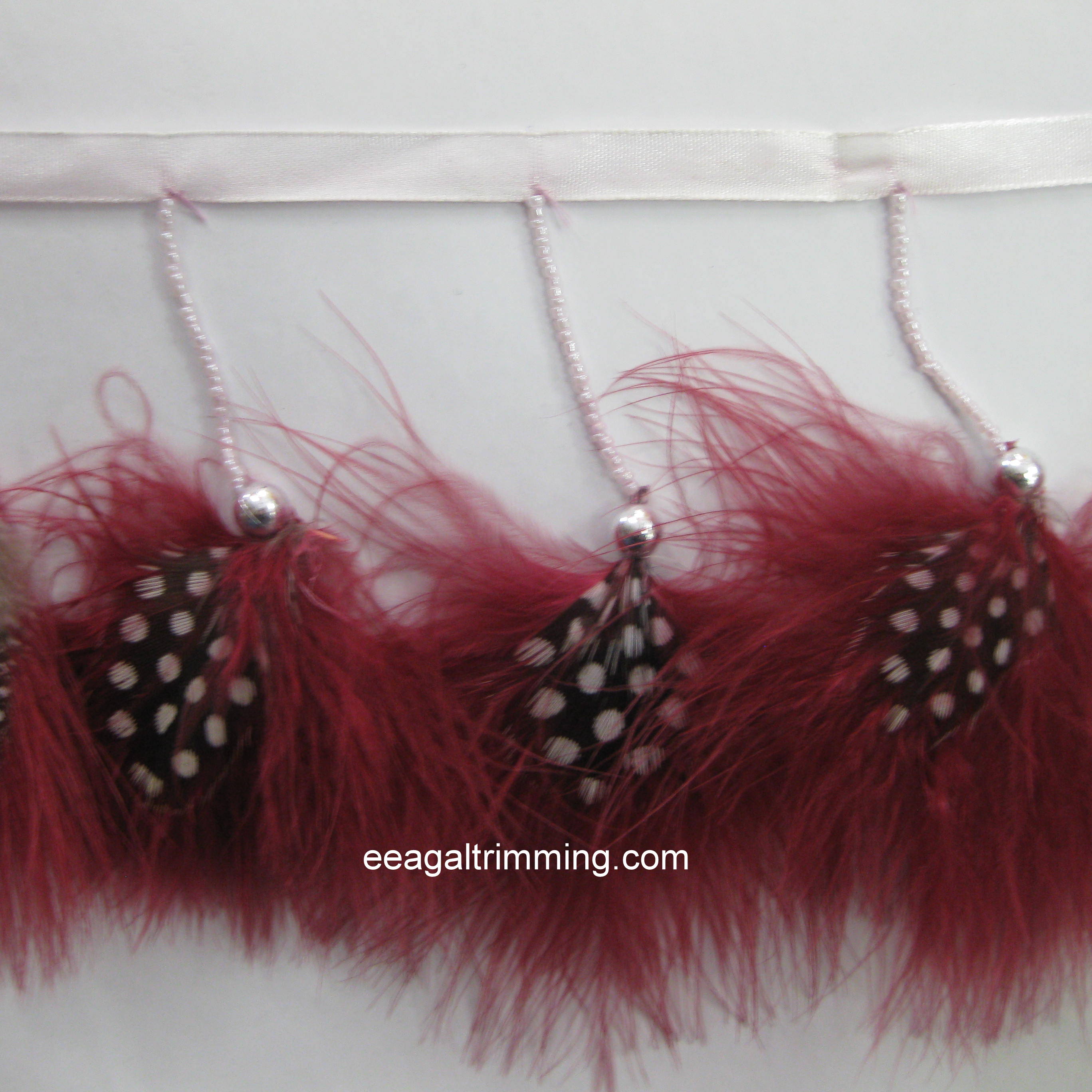 guinea on marabou fringe guinea on marabou fringe
