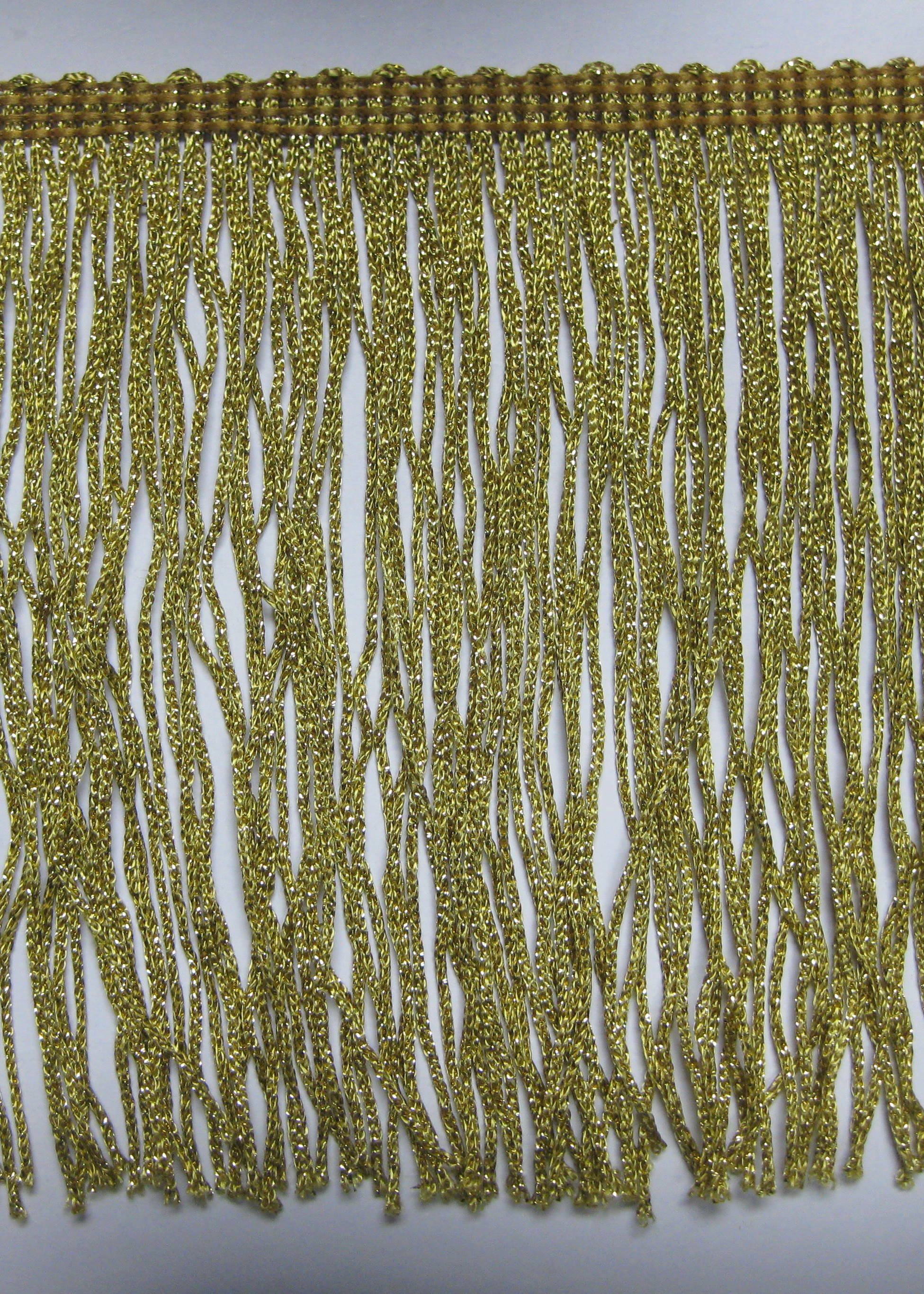  METALLIC  FRINGE  2 4 6 INCH eeagal Trimming 