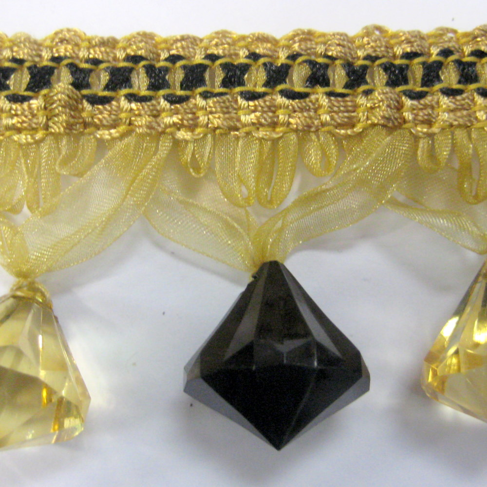 GLASS BEADED FRINGE GLASS BEADED FRINGE