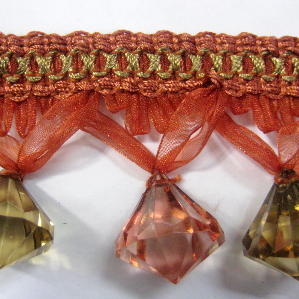 GLASS BEADED FRINGE GLASS BEADED FRINGE