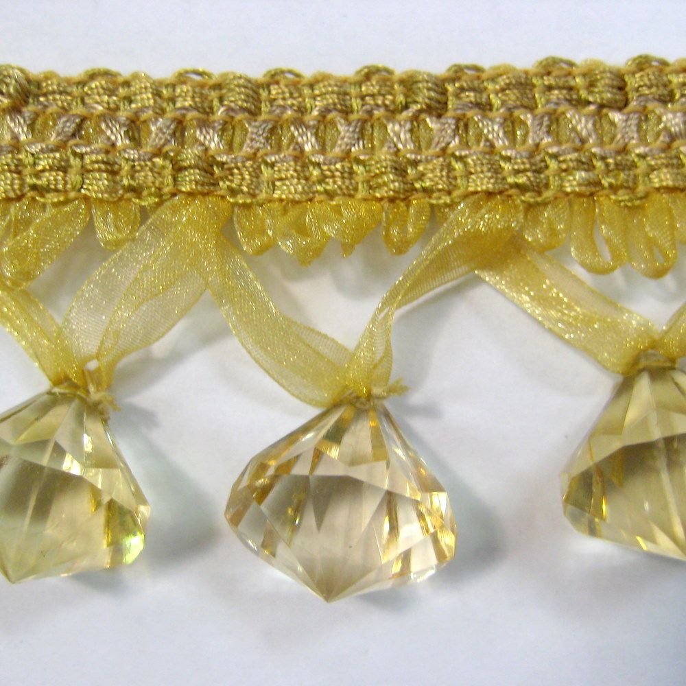 GLASS BEADED FRINGE GLASS BEADED FRINGE