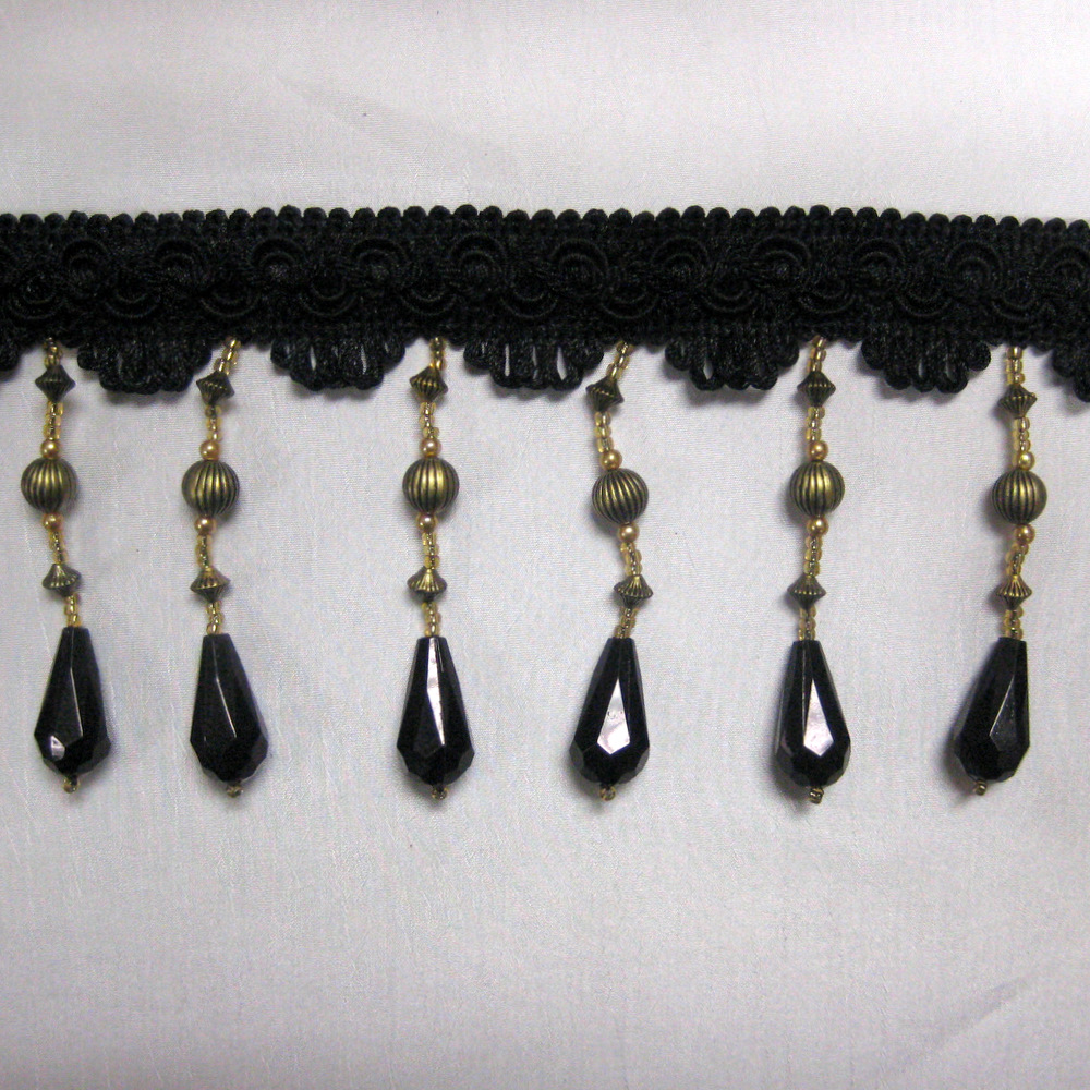 GLASS BEADED FRINGE