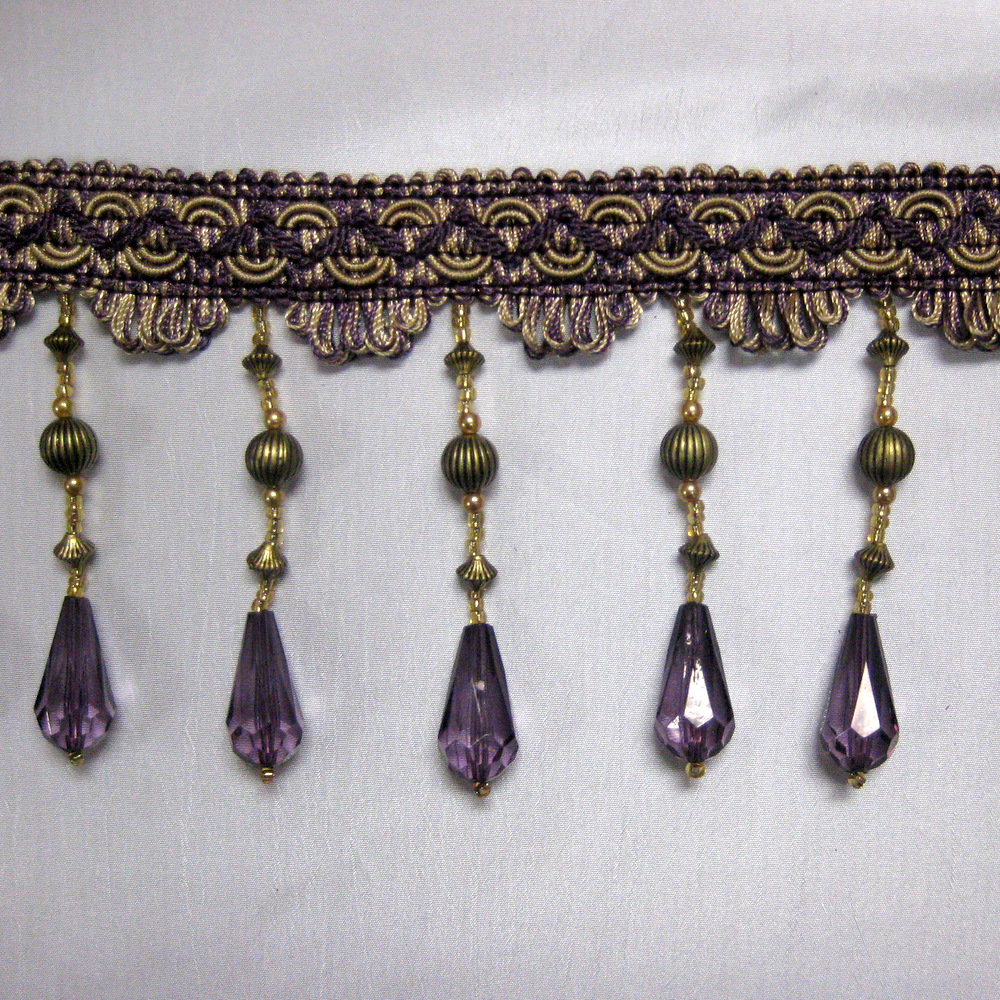 GLASS BEADED FRINGE