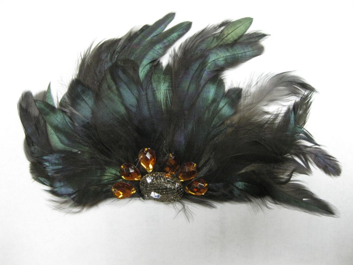 FEATHER BROOCH