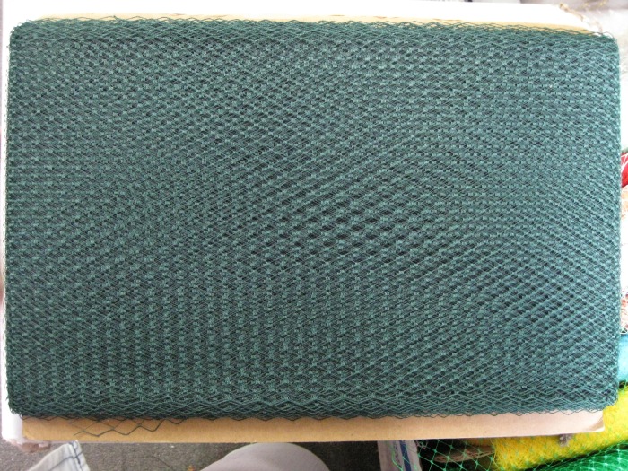 FRENCH NETTING TULLE FORREST GREEN