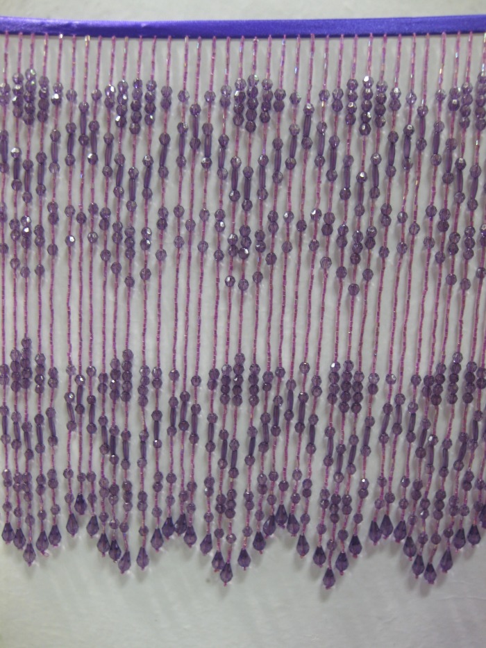 12 INCH BEADED FRINGE 12 INCH BEADED FRINGE