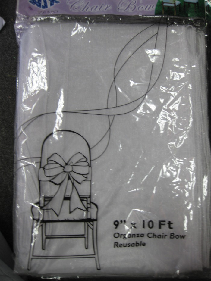 REUSABLE CHAIR BOW REUSABLE CHAIR BOW