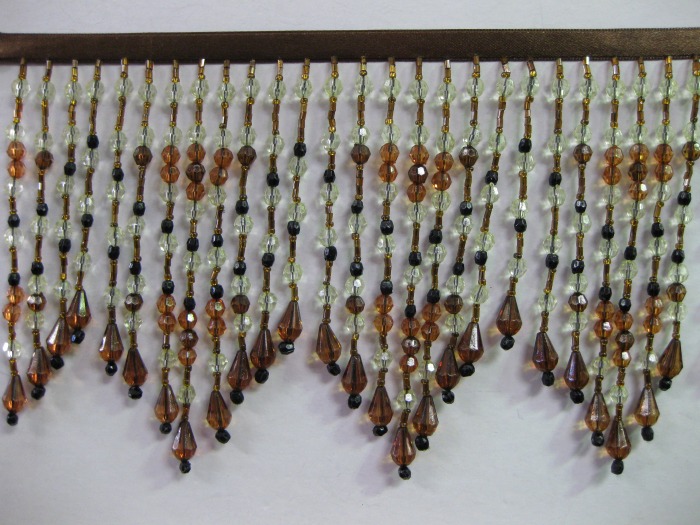 GLASS BEADED FRINGE GLASS BEADED FRINGE